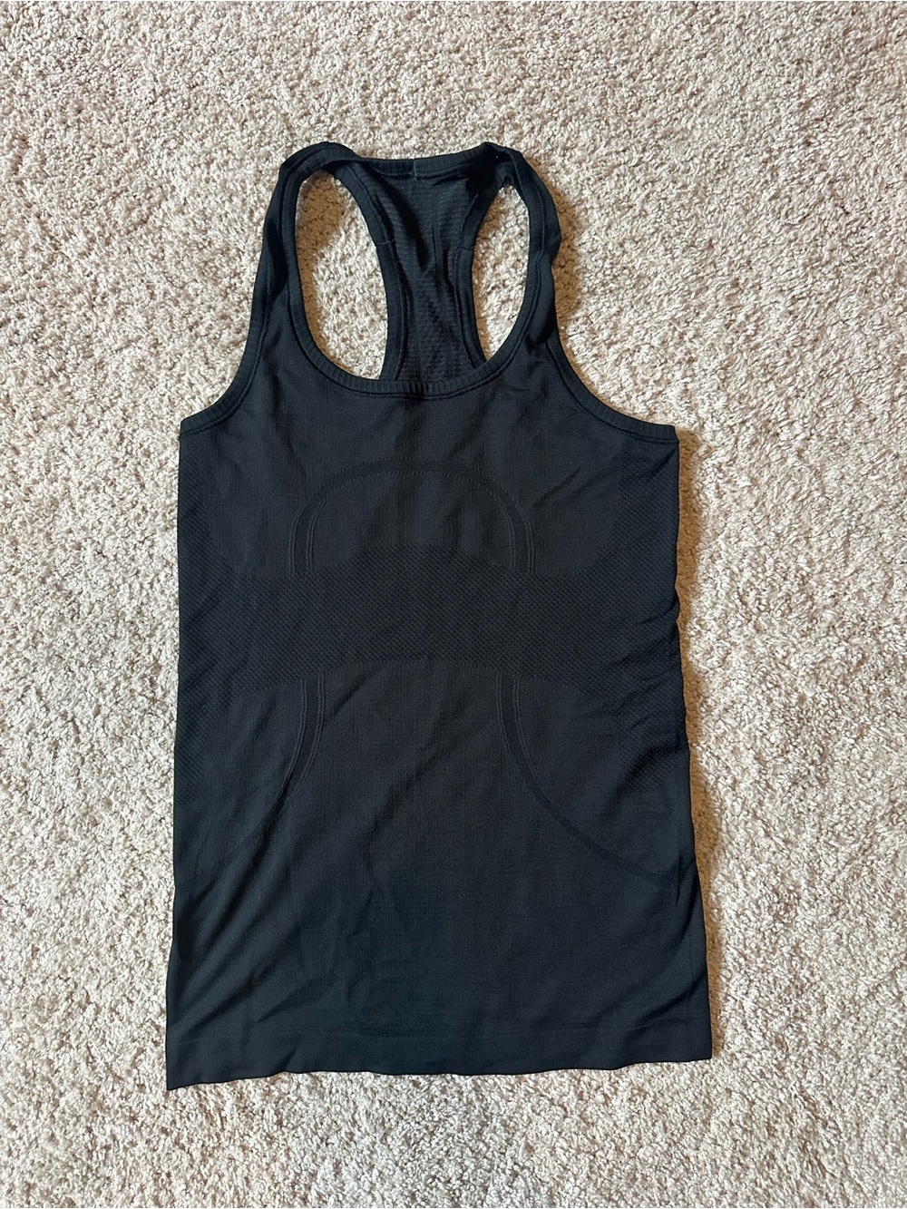 Lululemon Black Racerback Women's Tank Top